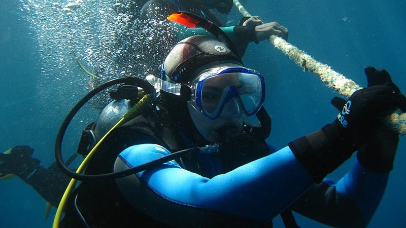 descenso cabo buceo